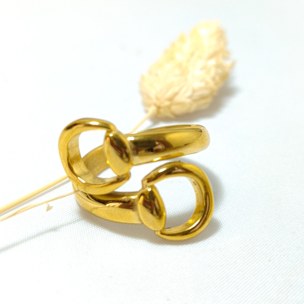 Anillo de acero filete...